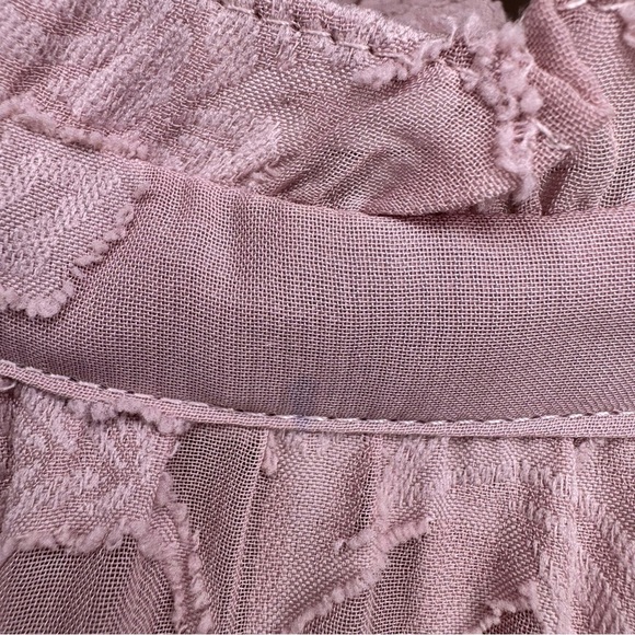 Torrid Chiffon Clip Floral Bubble Hem Blouse Size 3x - Picture 9 of 16